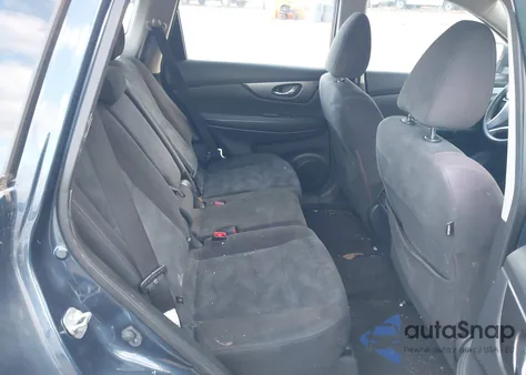 2015 Nissan Rogue S из США, поврежденный, VIN KNMAT2MV8FP524610